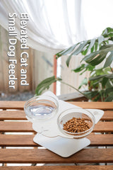 Premium KOREAN MADE Elevated Feeder for Small Dogs (DOGGY) – Ergonomic and Stylish Solution Pets