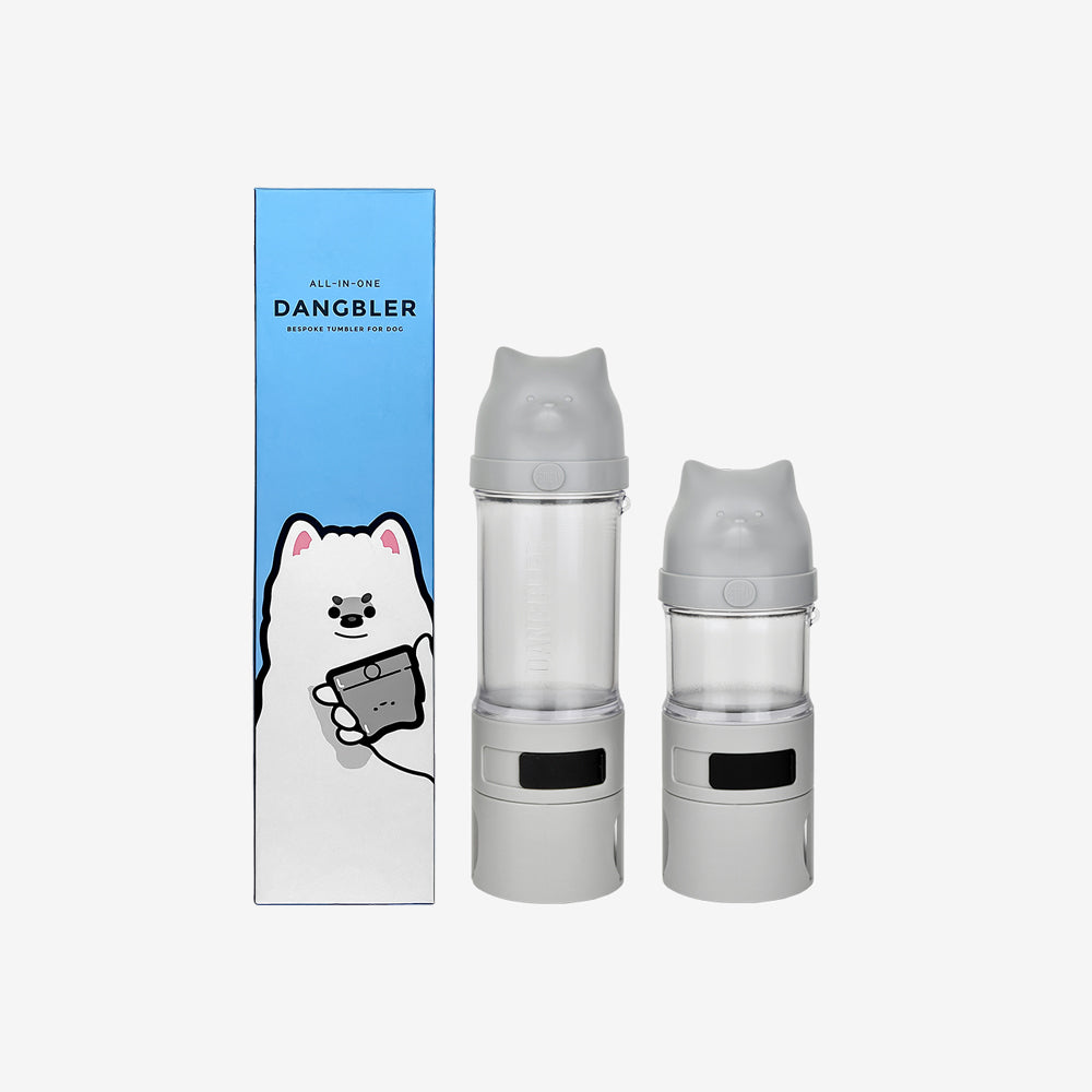 DANGLER All-in-One Bespoke Water Bottle for Dogs (2 in 1)  MADE IN KOREA